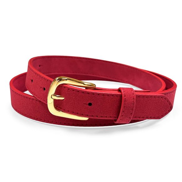 Women\'s Dress Casual Jean Genuine Suede Leather Belt 1\